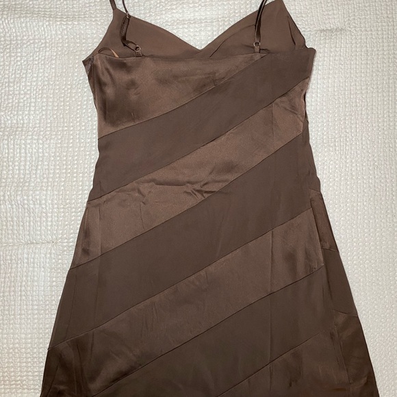 Brown Slip Dress - Picture 2 of 3